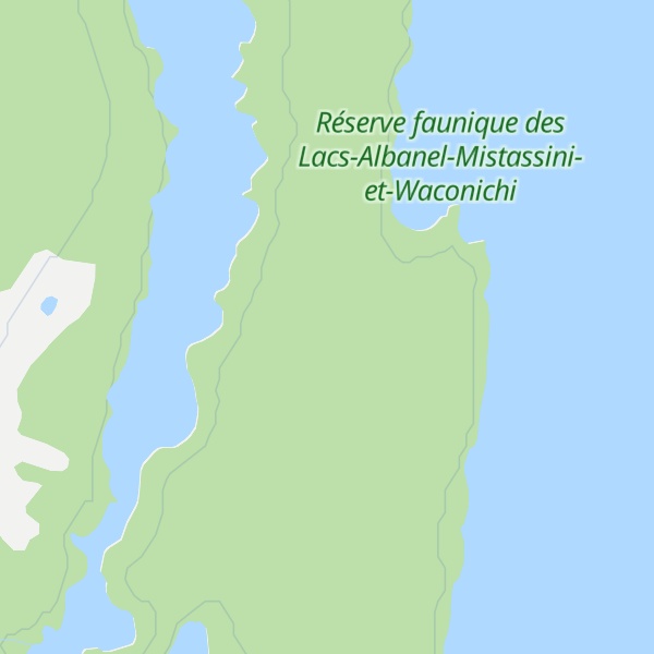 Map of Presqu'île Billings