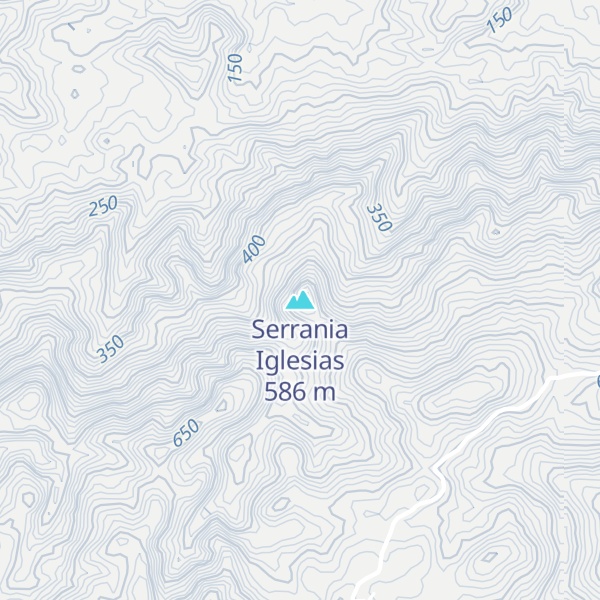 Map of Serrania Iglesias