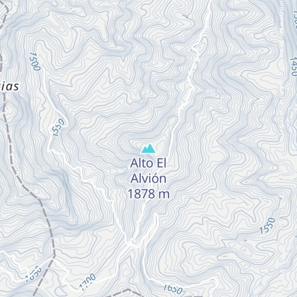 Map of Alto El Alvión