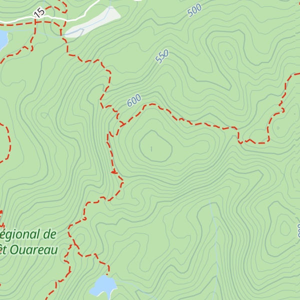 Map of Mont Grand-Corbeau