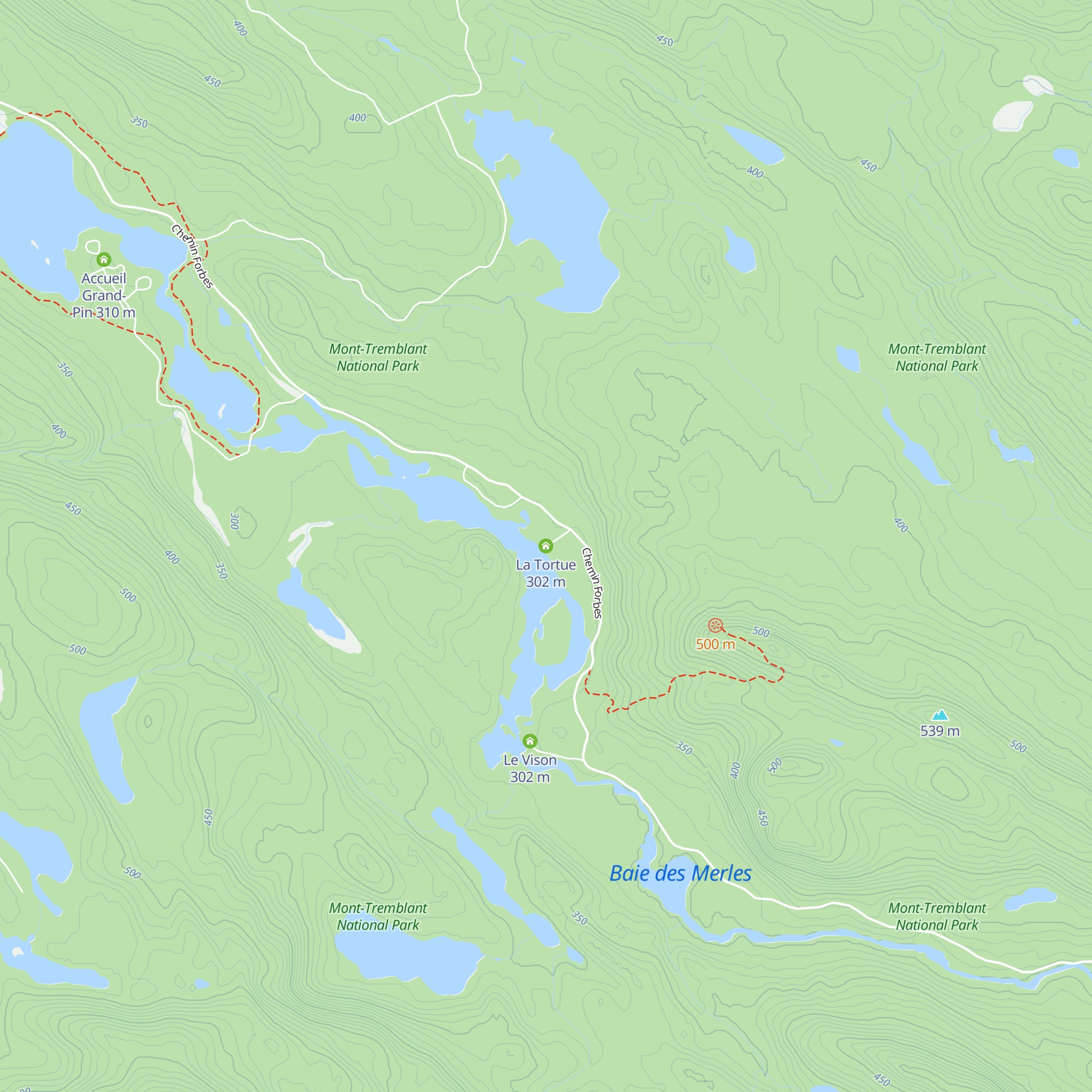 La Tortue map