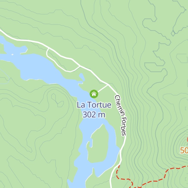 Map of La Tortue