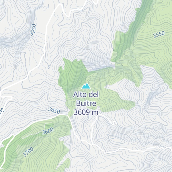Map of Alto del Buitre