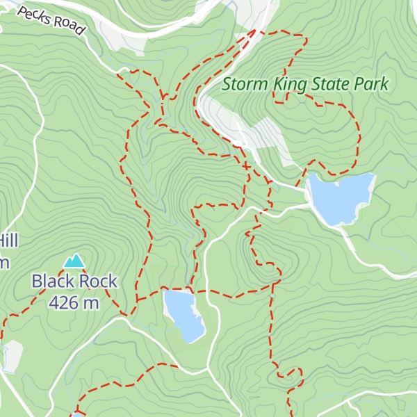Map of Honey Hill