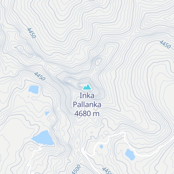 Map of Inka Pallanka