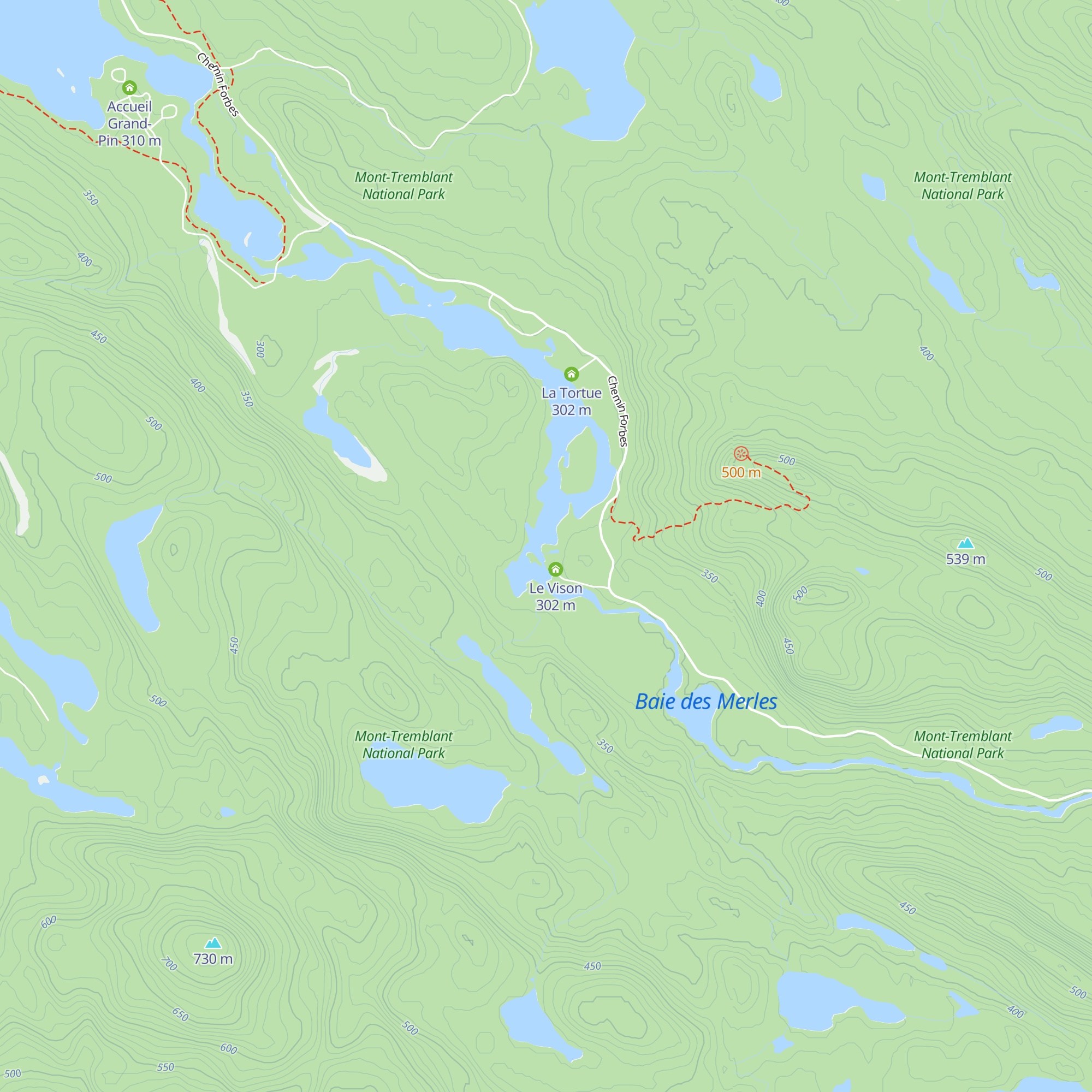 La Libellule map