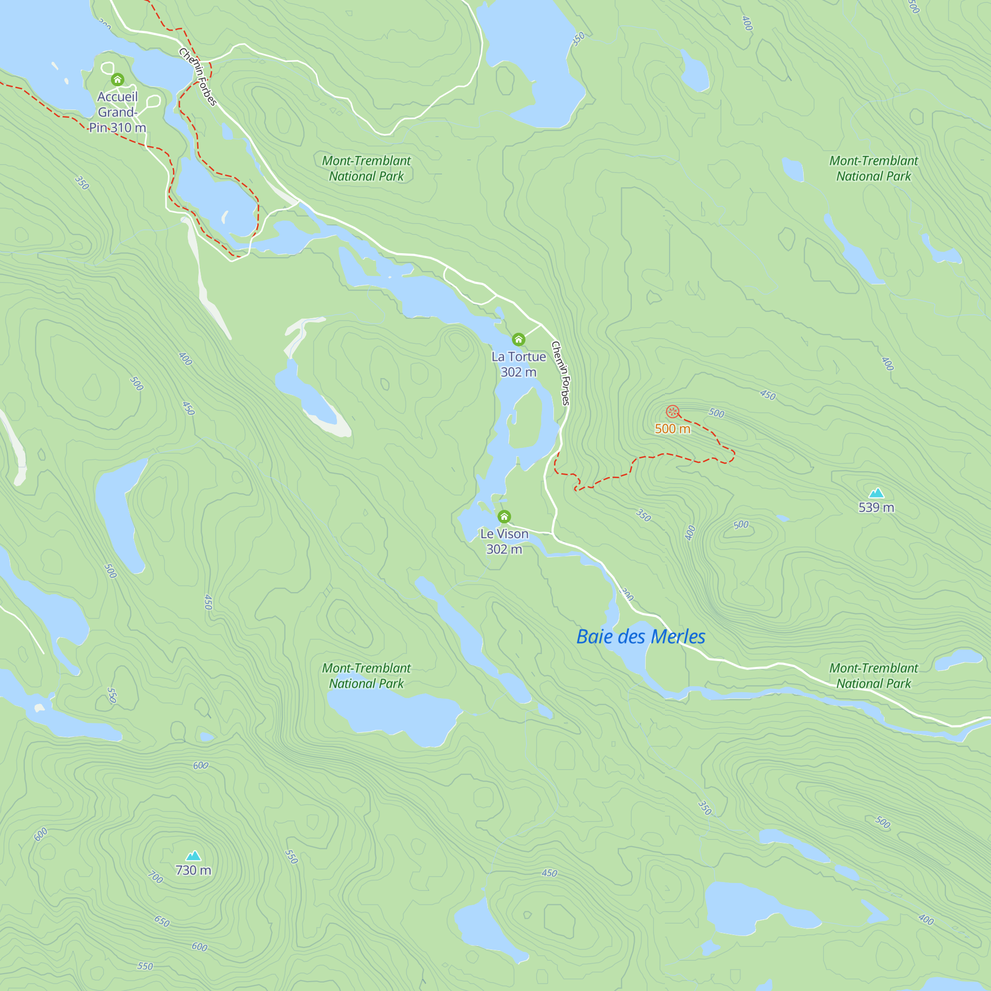 La Libellule map