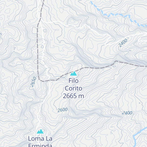 Map of Filo Corito