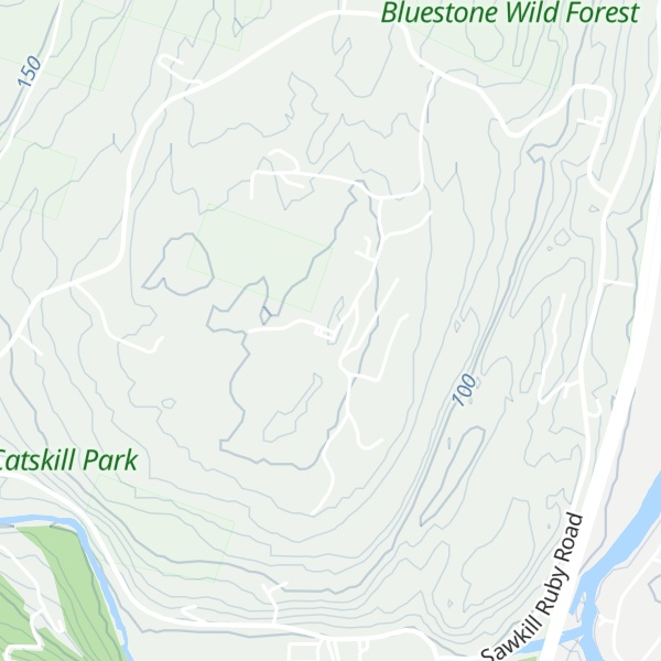 Map of Halihan Hill