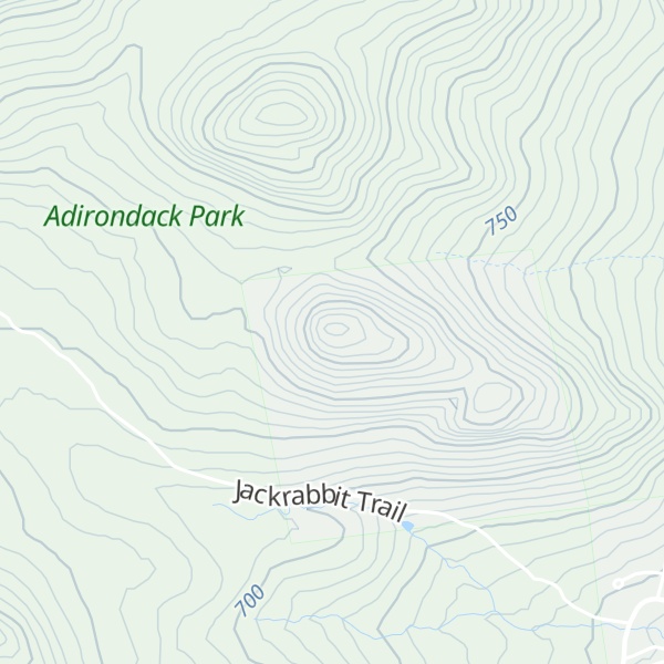 Map of Mount Colburn