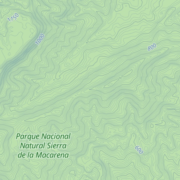Map of Cuchilla El Oso
