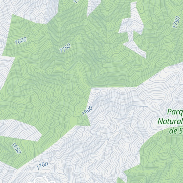 Map of Serrania Nueva Granada