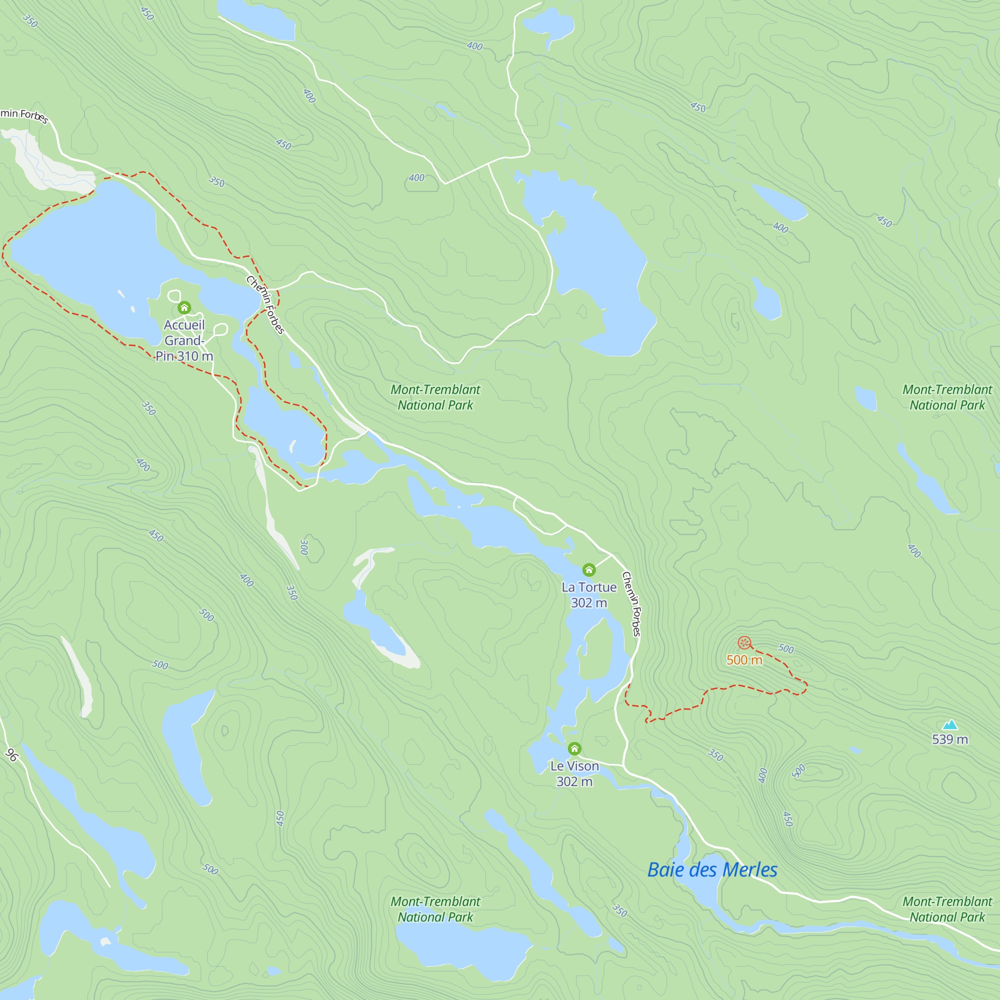 Épervier map
