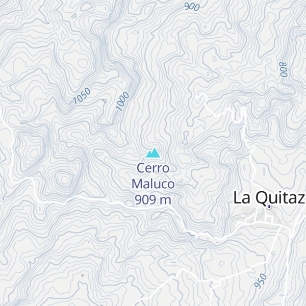 Map of Cerro Maluco