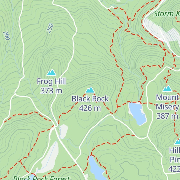 Map of Black Rock