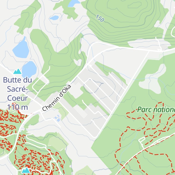 Map of Mont Saint-Pierre