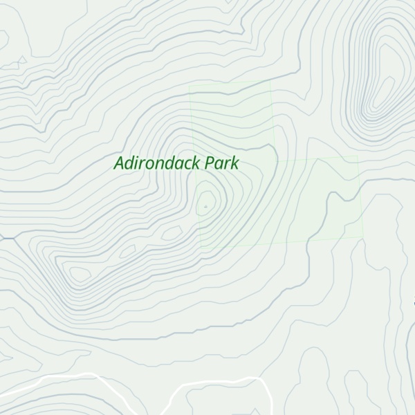 Map of Wolf Pond Mountain