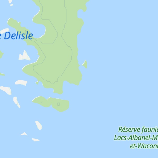 Map of Pointe Crevier