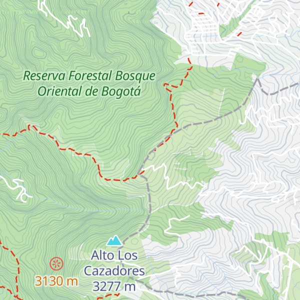 Map of Las Moyas
