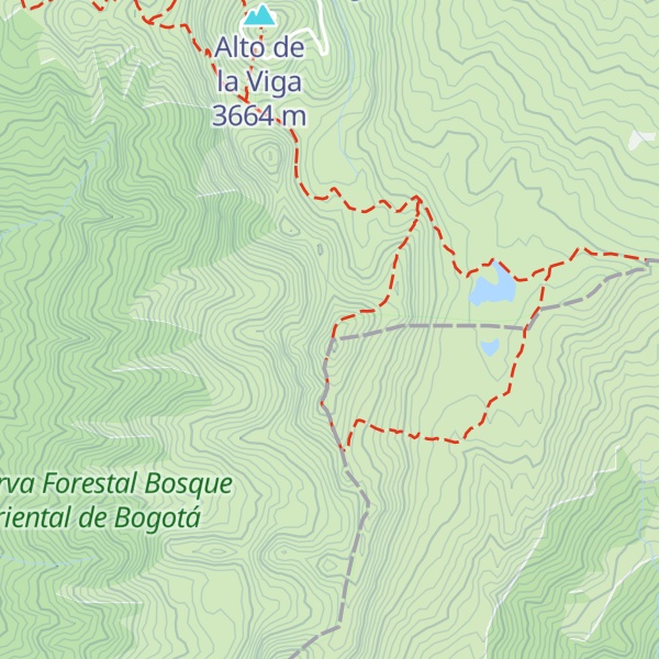 Map of Alto Los Tunjos