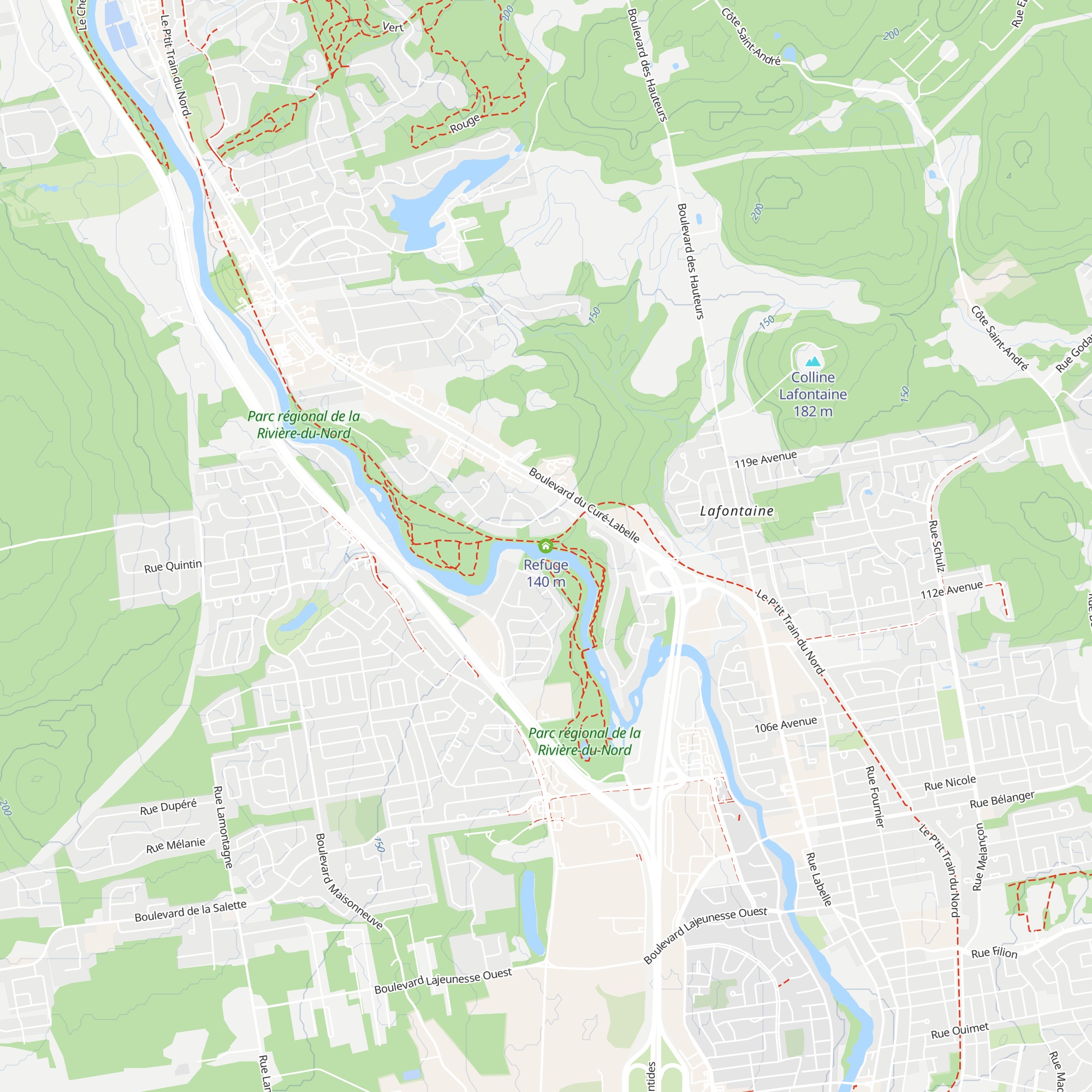 Refuge map