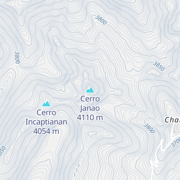 Map of Cerro Janao