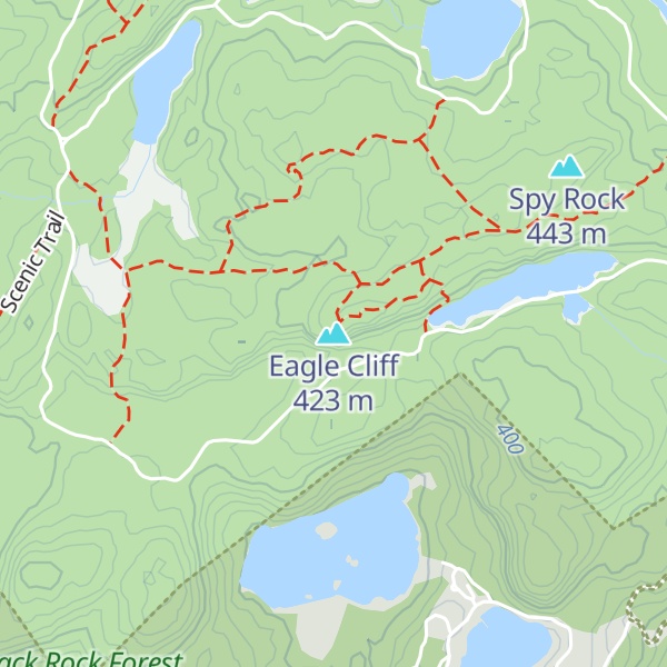 Map of Eagle Cliff