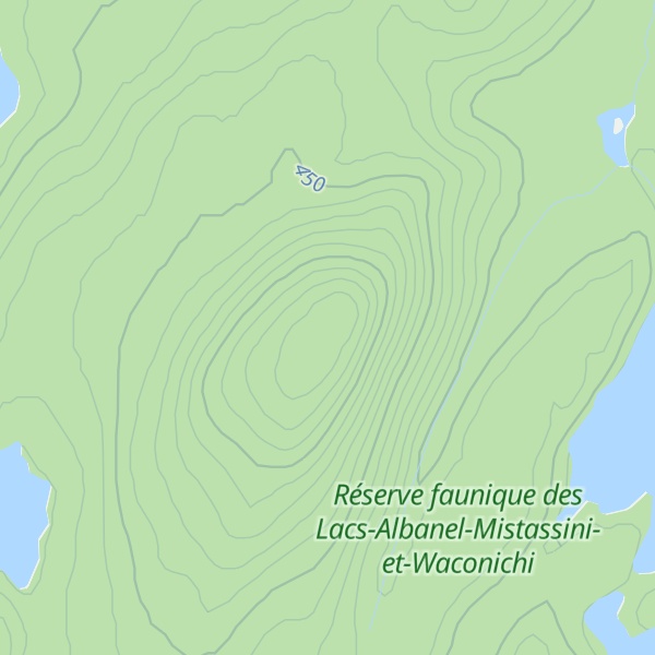 Map of Mont du Bouleau