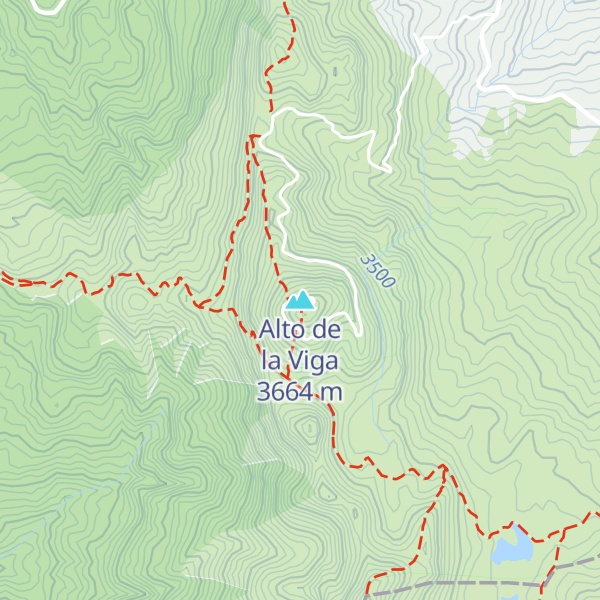 Map of Alto de la Viga