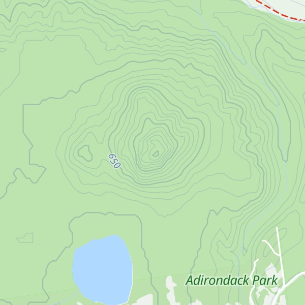 Map of Seymour Mountain