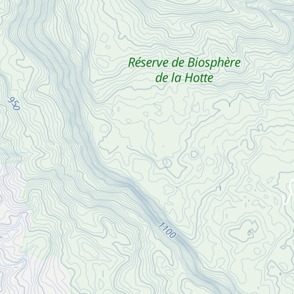 Map of Morne Cavalier