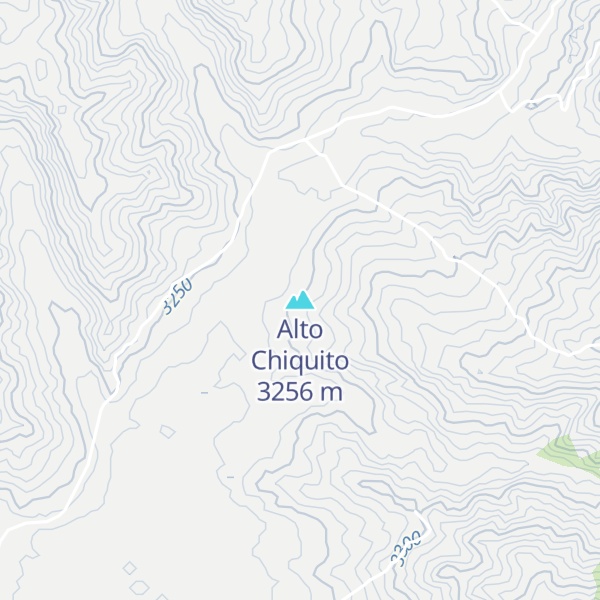 Map of Alto Chiquito