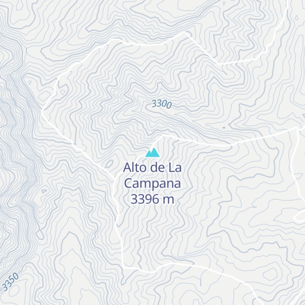 Map of Alto de La Campana