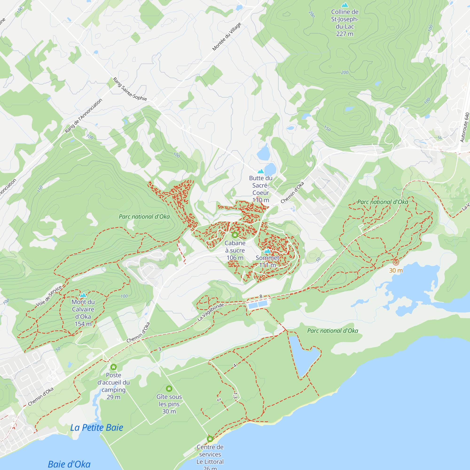 Cabane à sucre map