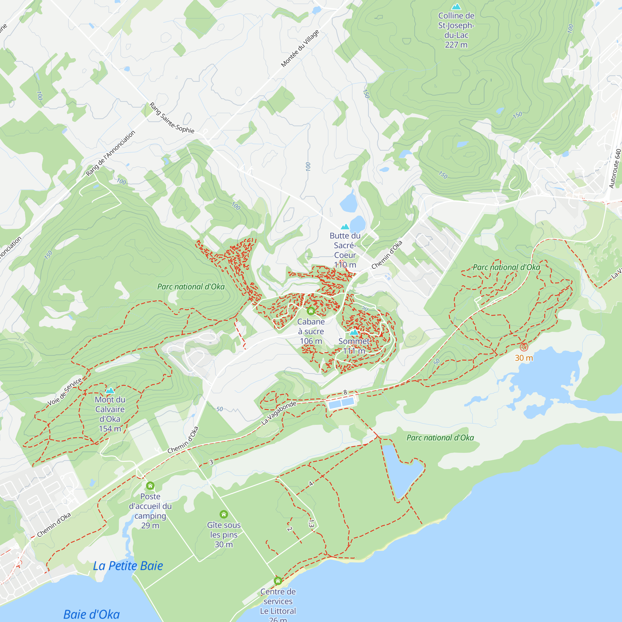 Cabane à sucre map