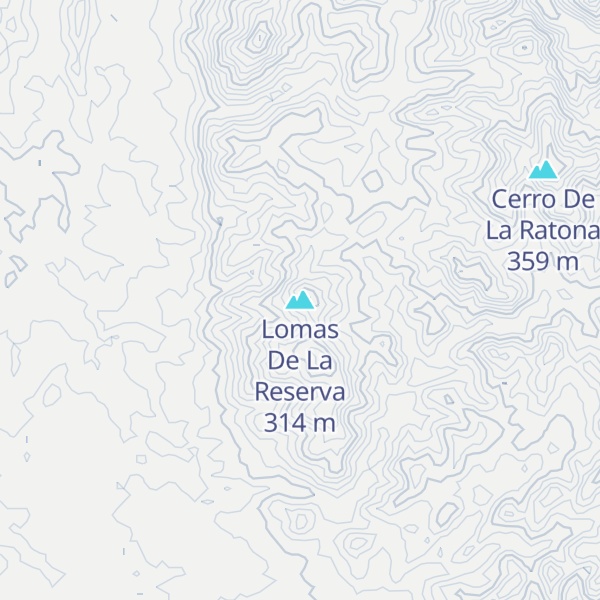 Map of Lomas De La Reserva
