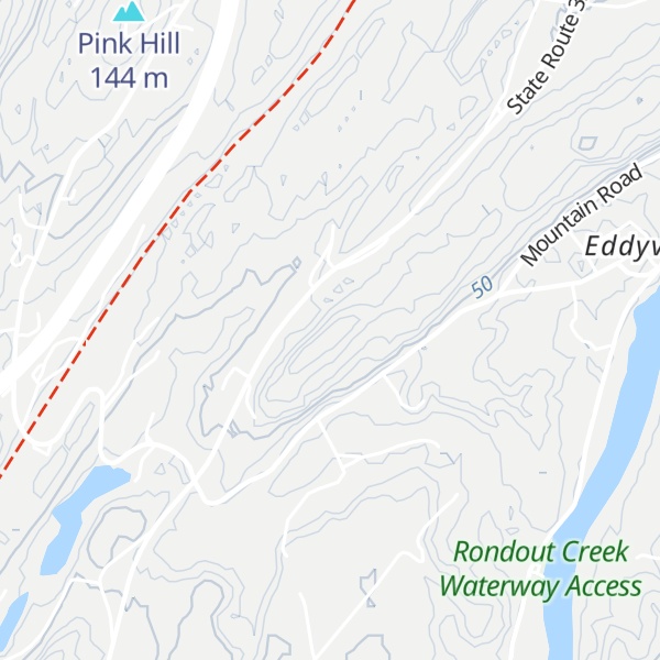 Map of Fly Mountain