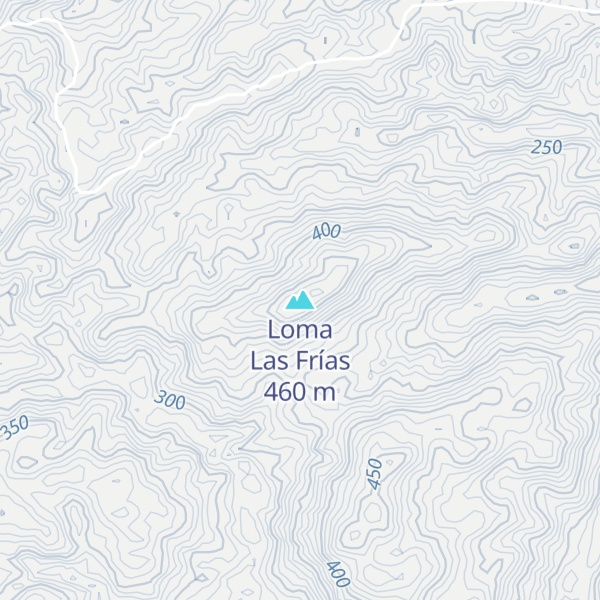 Map of Loma Las Frías
