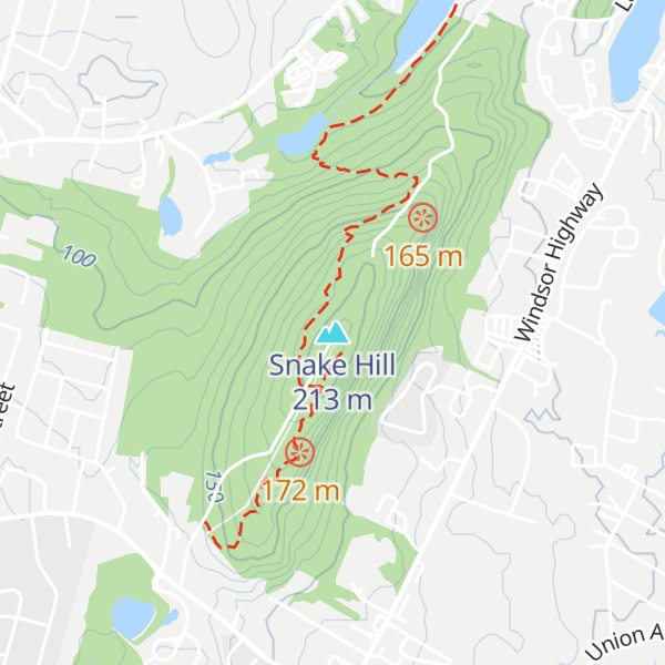 Map of Snake Hill