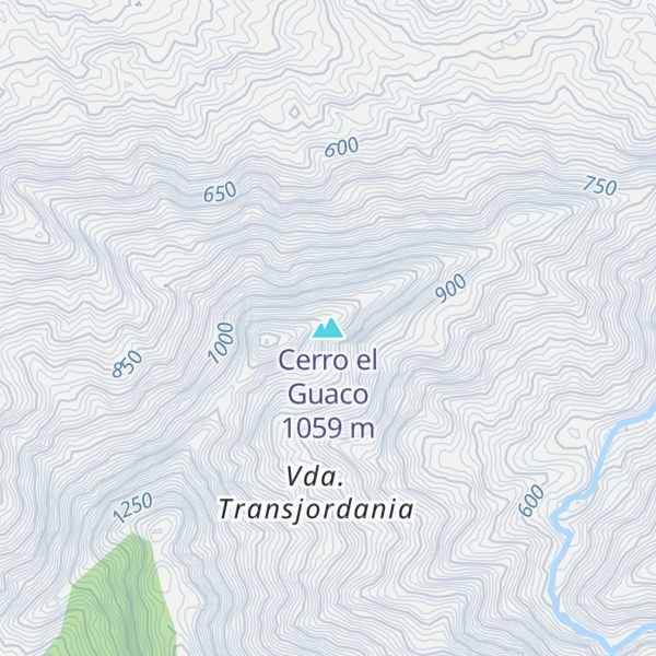 Map of Cerro el Guaco