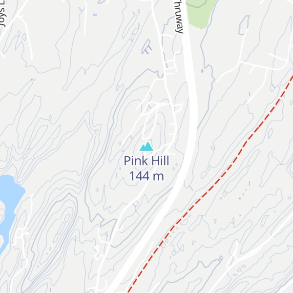 Map of Pink Hill