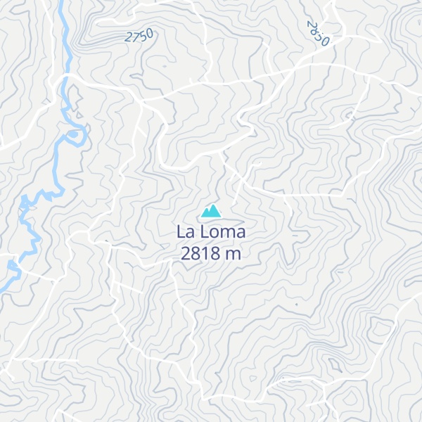 Map of La Loma