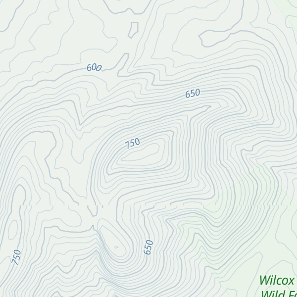 Map of Ohmer Mountain