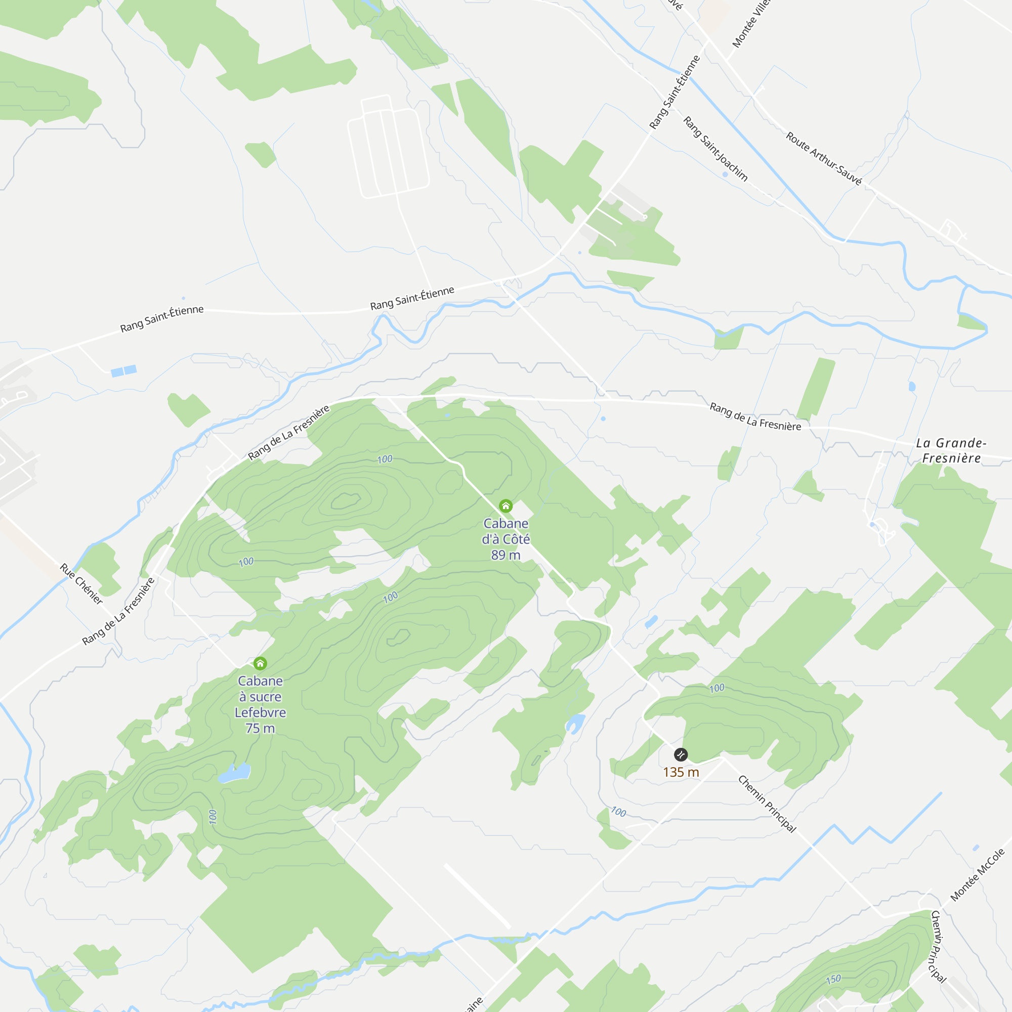 Cabane d'à Côté map
