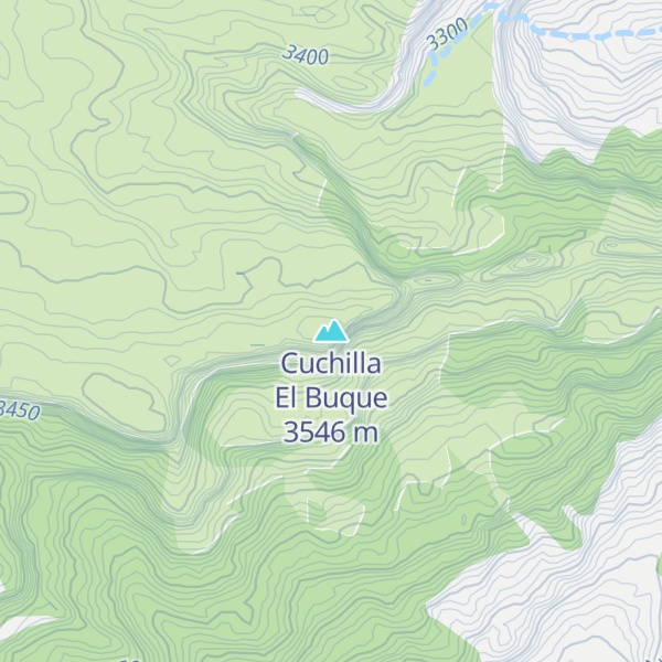 Map of Cuchilla El Buque
