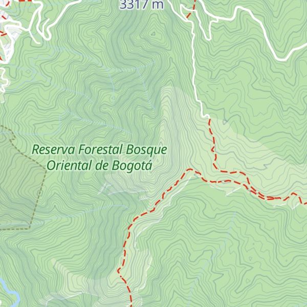 Map of Cerro El Aguanoso