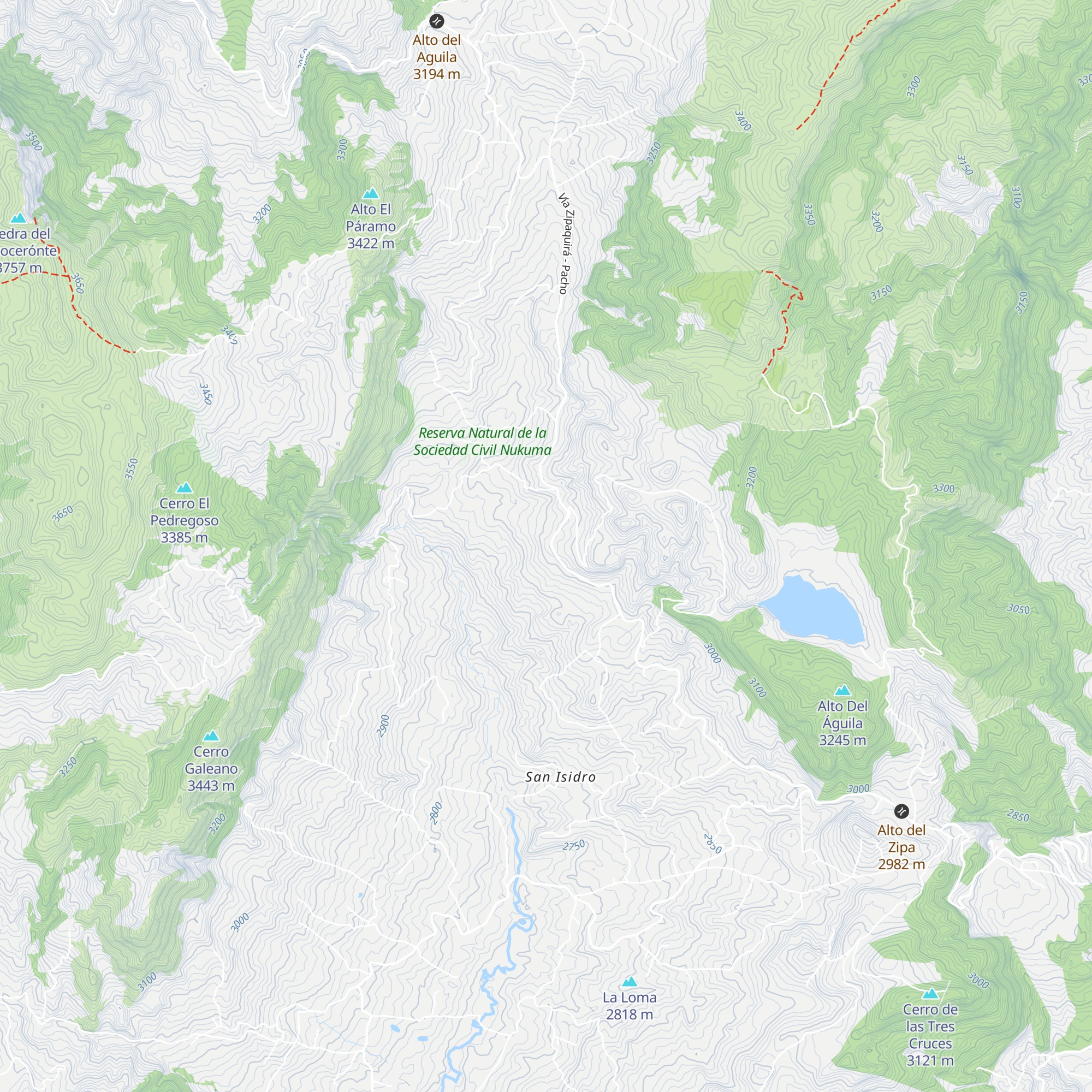 Finca map