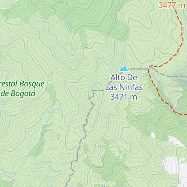 Map of Alto Las Mirlas