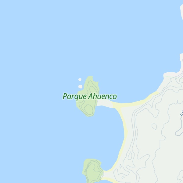 Map of Punta Ahuenco