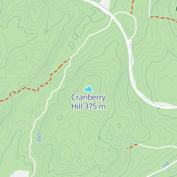 Map of Cranberry Hill